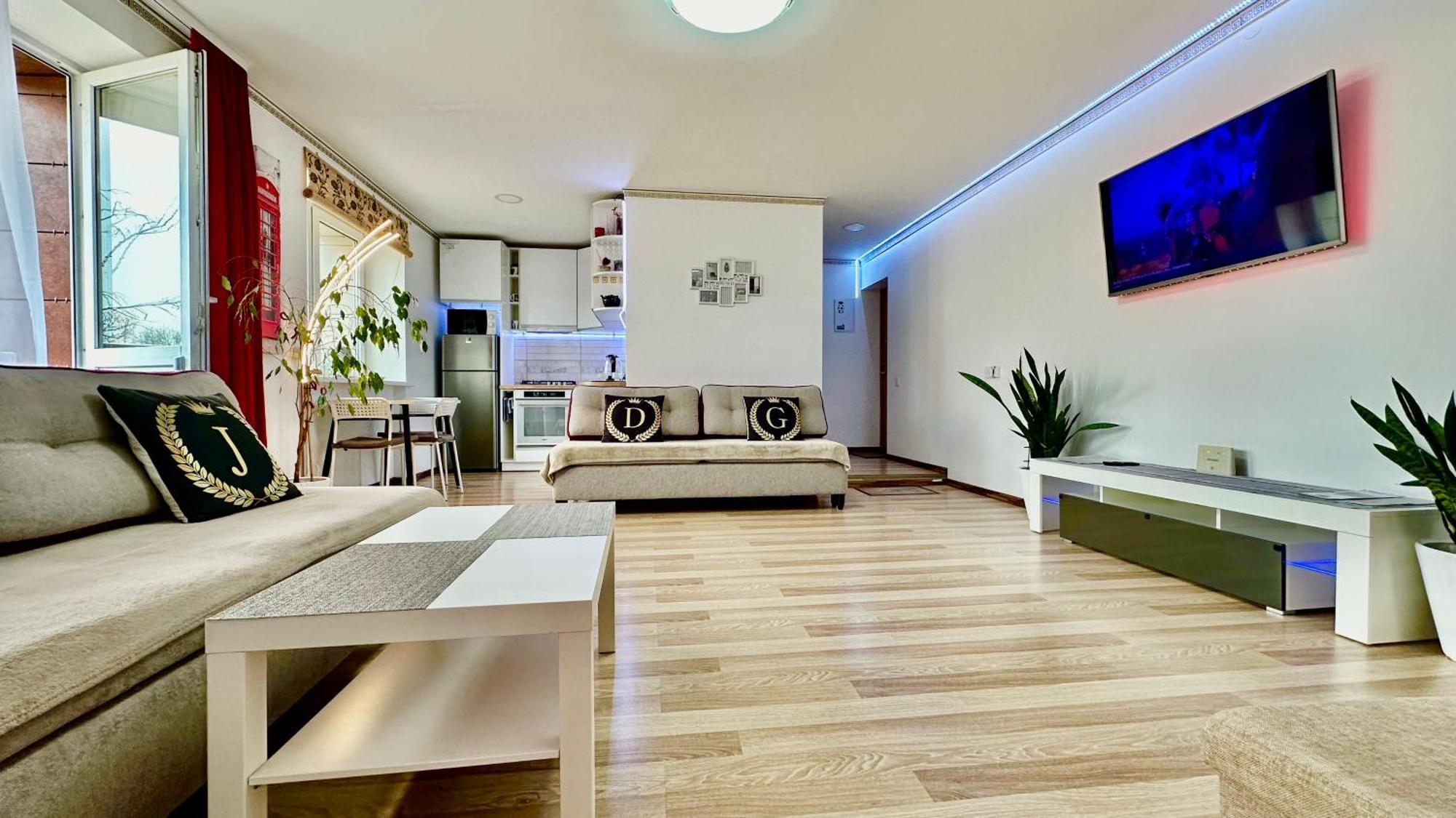 Neriesapartment No.2 Bedrooms Modern Suite In Centrum Palanga Bagian luar foto